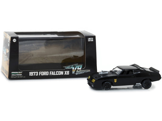 1973 Ford Falcon XB Black "Last of the V8 Interceptors" (1979) Movie 1/43 Diecast Model Car by Greenlight