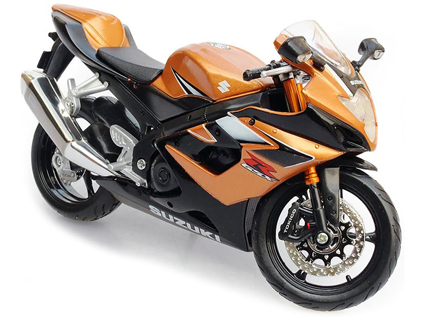 Suzuki GSX R1000 Bronze 1/12 Diecast Motorcycle Model by Maisto