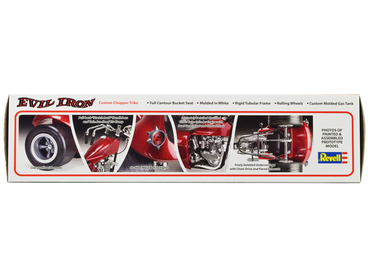 Level 5 Model Kit Evil Iron Custom Chopper Trike 1/8 Scale Model by Revell