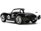 1965 Shelby Cobra 427 S/C #2 Black Metallic and White and Harvey Two-Face Diecast Figure "Batman" "Hollywood Rides" Series 1/32 Diecast Model Car by Jada