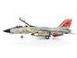 Grumman F-14D Tomcat Fighter Aircraft "VF-31 Tomcatters USS Theodore Roosevelt The Last Flight" (2006) United States Navy 1/72 Diecast Model by JC Wings