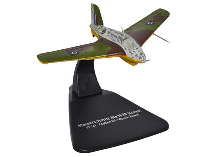 Messerschmitt Me 163B Komet Rocket Plane VF 241 Captain Eric 'Winkle' Brown "Oxford Aviation" Series 1/72 Diecast Model Airplane by Oxford Diecast