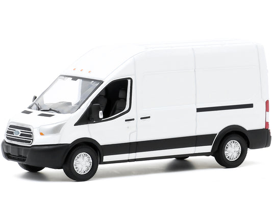 2015 Ford Transit High Roof Van Oxford White "Route Runners" Series 1 1/64 Diecast Model by Greenlight